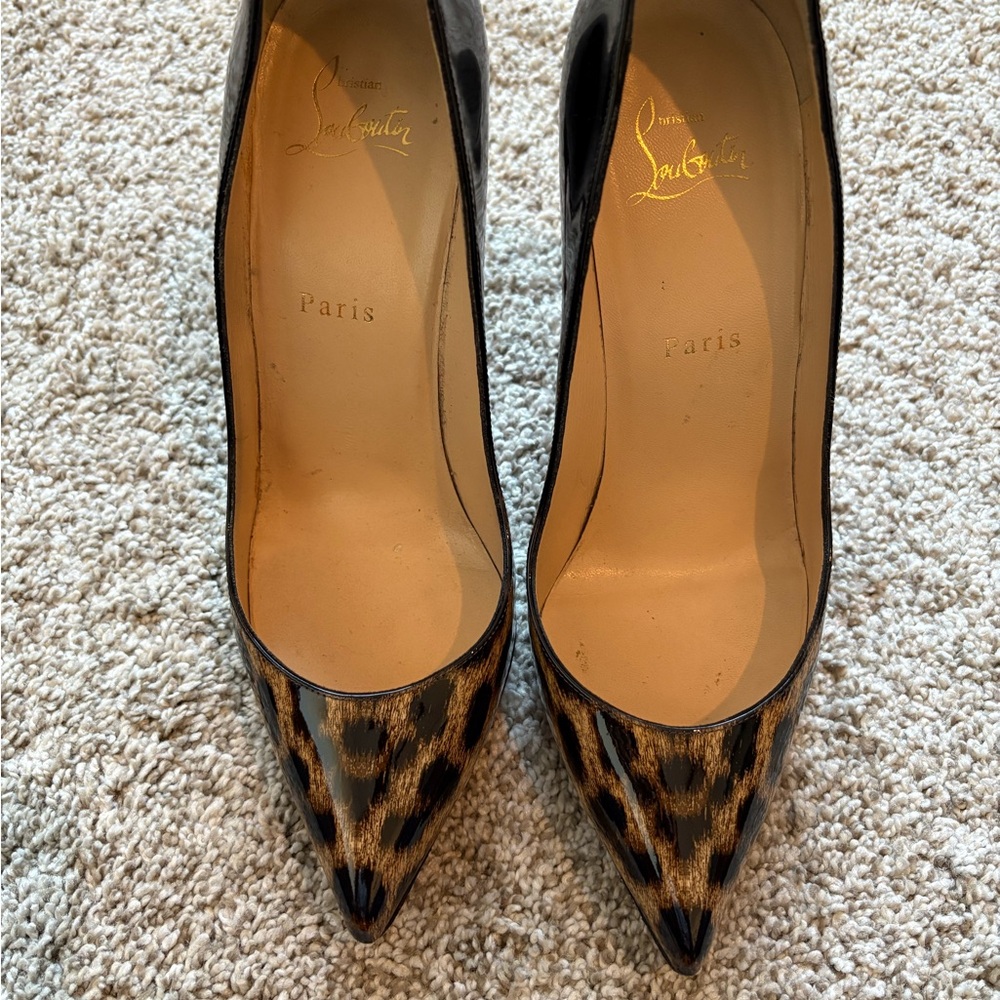 Christian Louboutin Leopard Print Women's Shoes